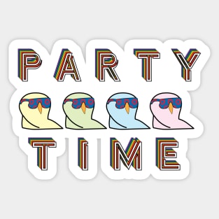 PARTY TIME! Sticker